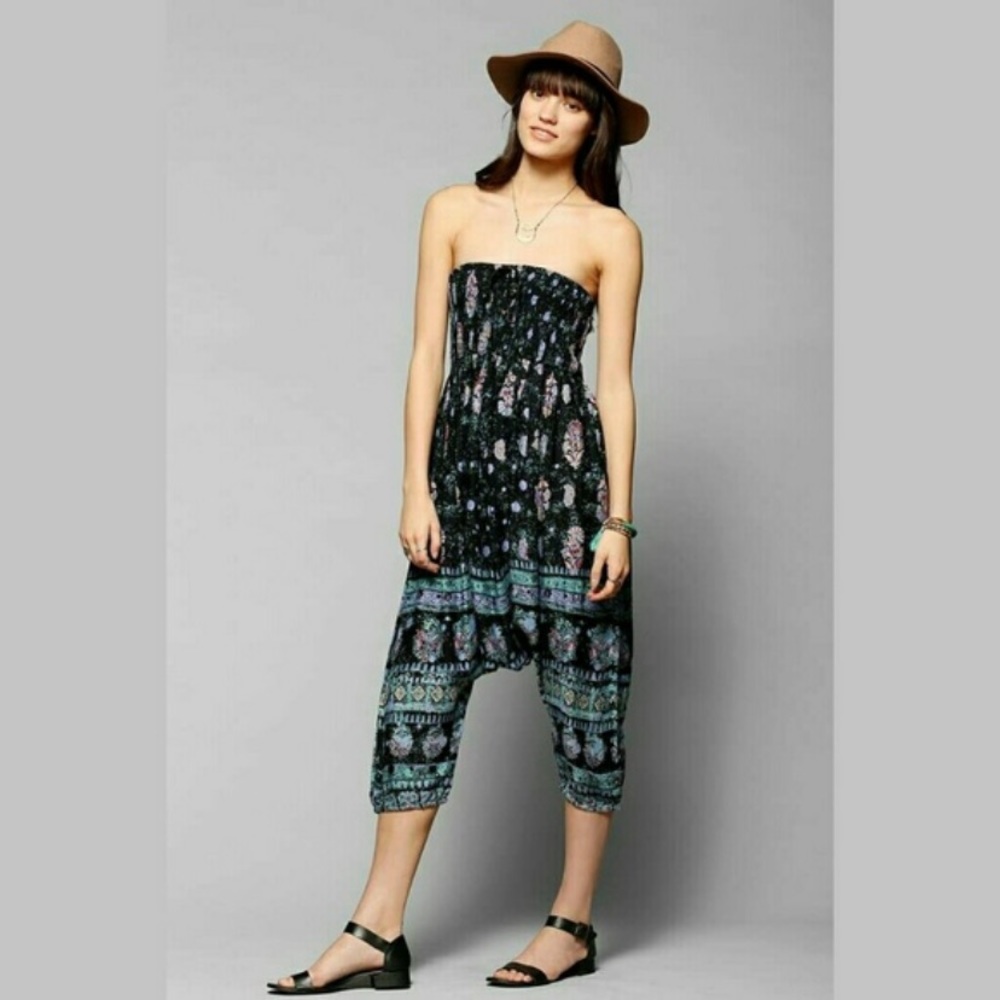 Ecote Sadie Convertible Strapless Jumpsuit